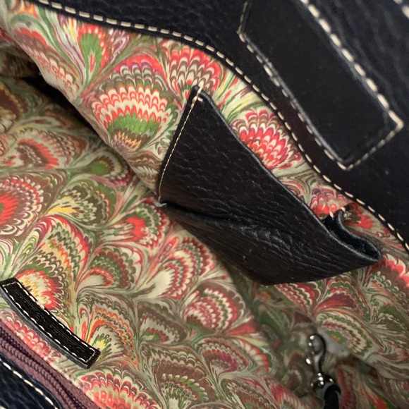 Dooney & Bourke Black Pebble Leather Satchel - Picture 14 of 14